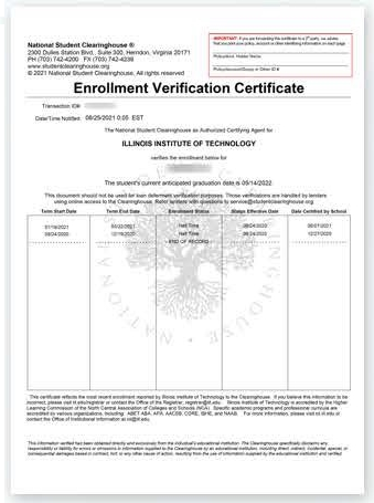 NSC 美国学信网认证